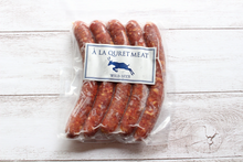 画像をギャラリービューアに読み込む, 【お試し:ジビエソーセージセット】シカ&猪ウィンナー150g/5本入各1 + イノシシボローニャソーセージ300g/1本